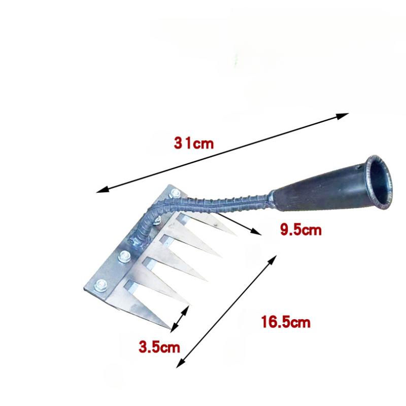 Gardening Tools And Uses - Rake de Jardim em Aço Multiuso
