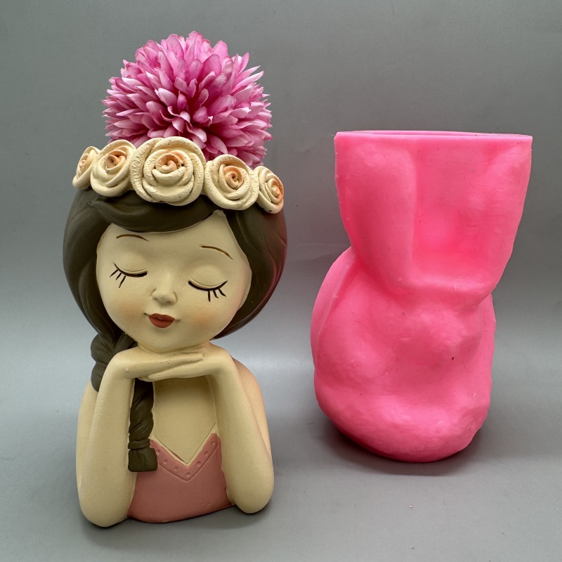 Gardening Tools Cute - Molde de silicone para vaso de