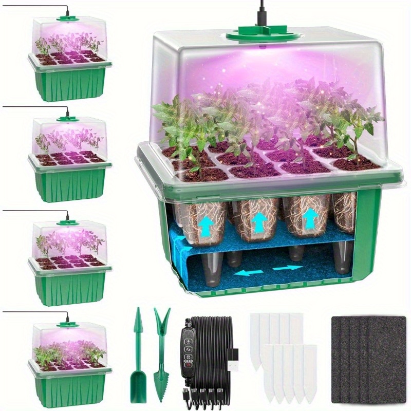 Seed Starter Trays - Led crescer luz jardim planta flor