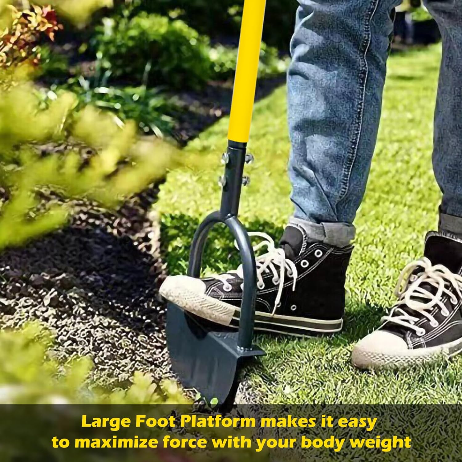Pá manual de aço para gramado, - Gardening Tools Spade avaliação e preço