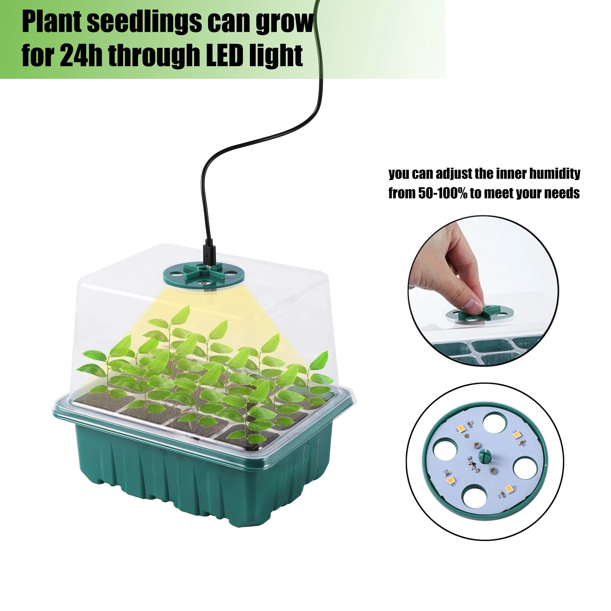 5 pacote/conjunto bandeja de p - Seed Starter Trays avaliação e preço