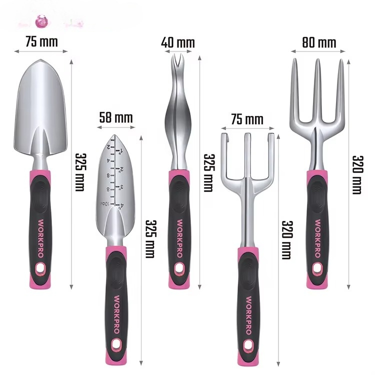 Conjunto de Ferramentas de Jar - Gardening Tools Pink avaliação e preço