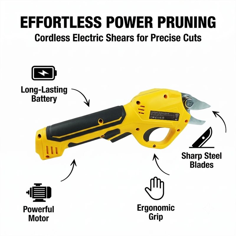 Tesoura Elétrica Portátil AT51 - Gardening Tools To Cut Branches avaliação e preço