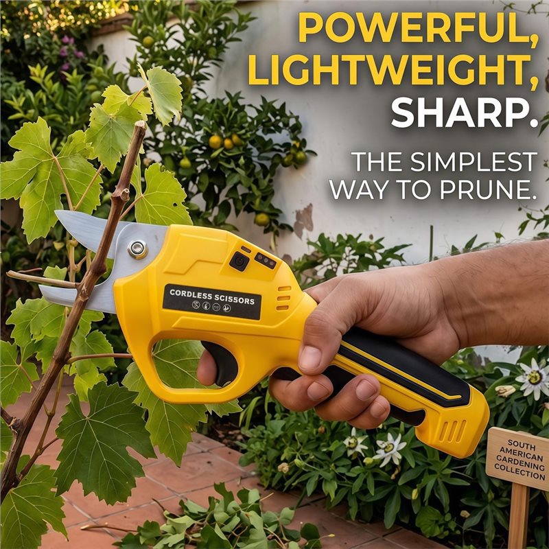 Tesoura Elétrica Portátil AT51 - Gardening Tools To Cut Branches avaliação e preço