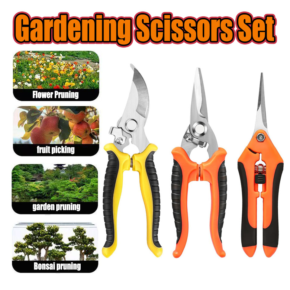 Conjunto de tesouras de jardin - Gardening Tools Pink avaliação e preço