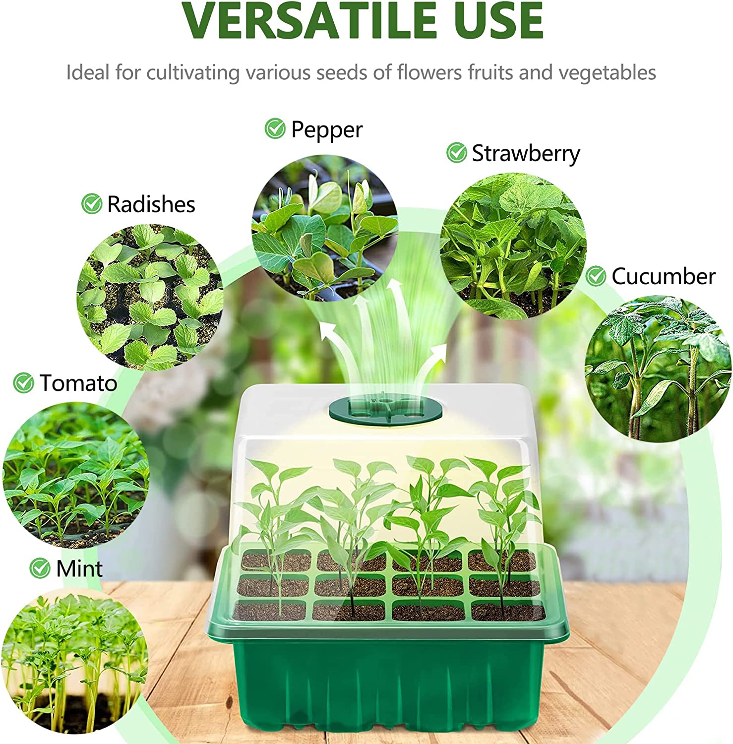 Phytolamp de espectro completo - Seed Starter Trays avaliação e preço