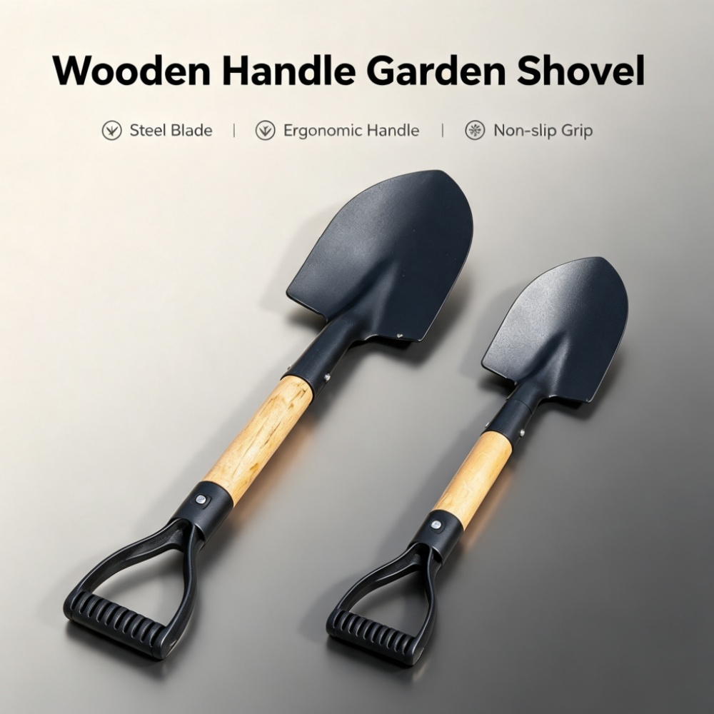 Pá de Aço Anticorrosão com Cab - Gardening Tools Spade avaliação e preço