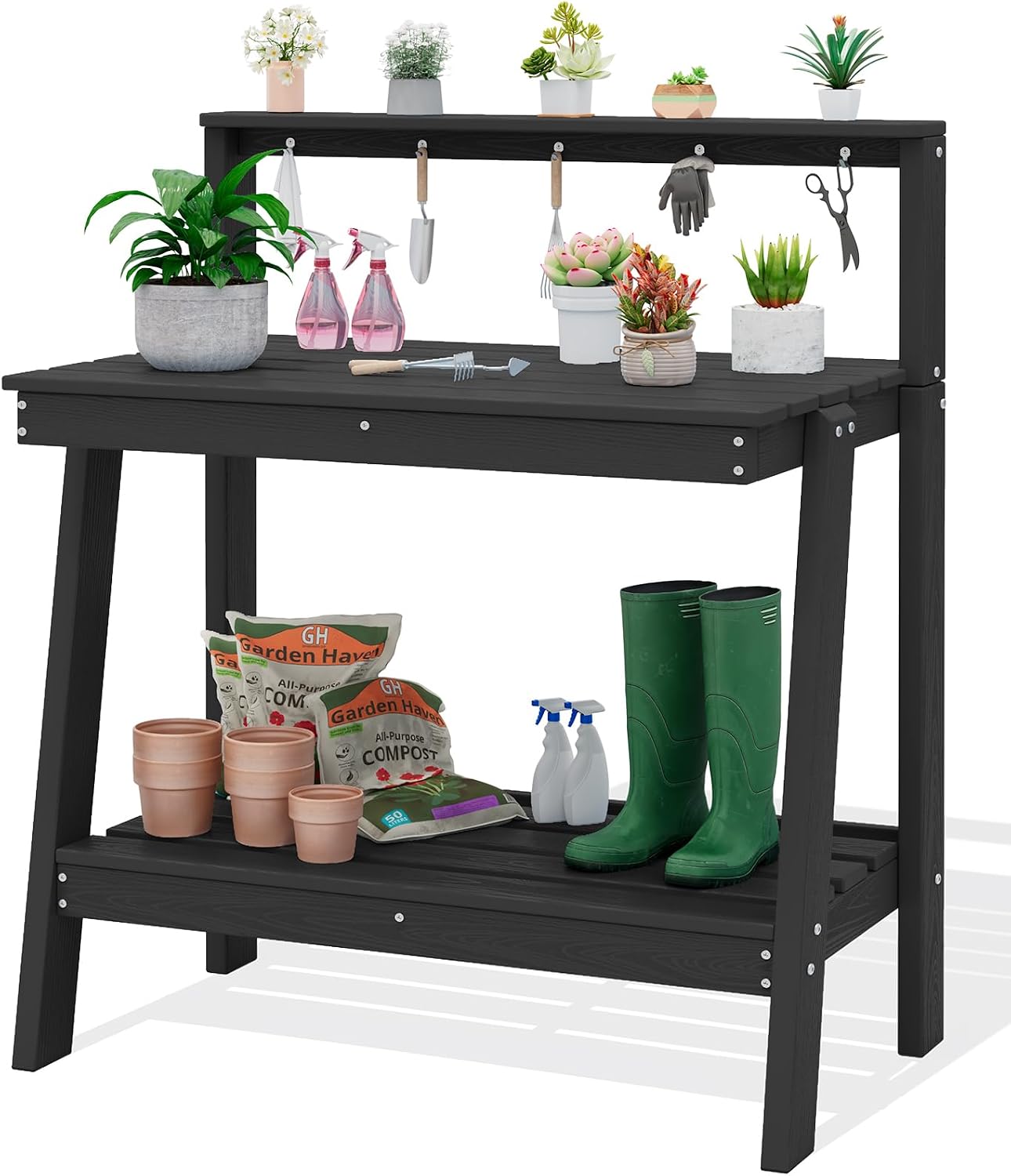 Bancada de jardinagem ao ar li - Gardening Tools And Uses avaliação e preço