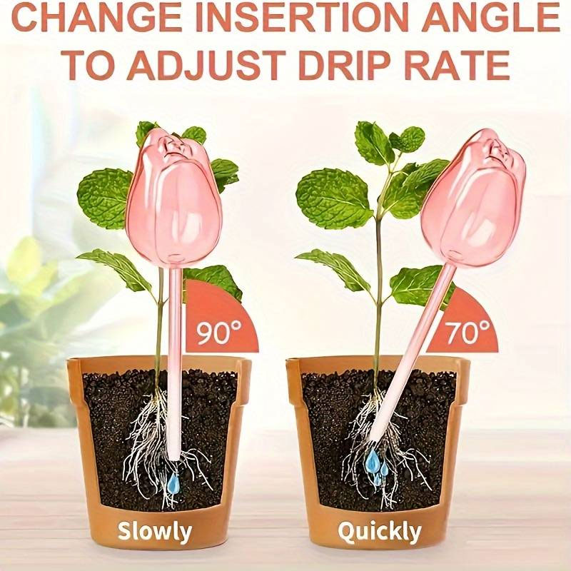 3 Bolas de Irrigação em Forma  - Gardening Tools Pink avaliação e preço