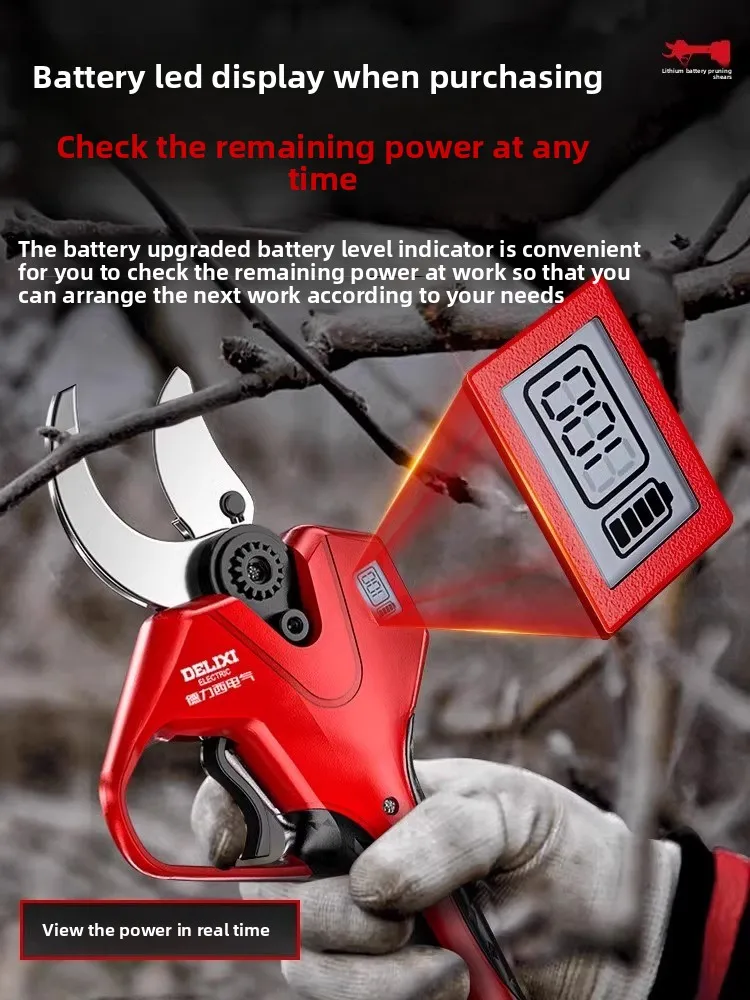 Tesoura de Poda Elétrica Recar - Gardening Tools To Cut Branches avaliação e preço