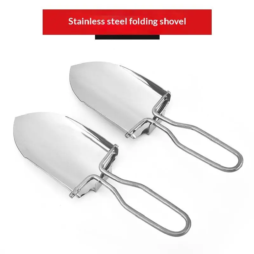 Pá dobrável de aço inoxidável, - Gardening Tools Spade avaliação e preço