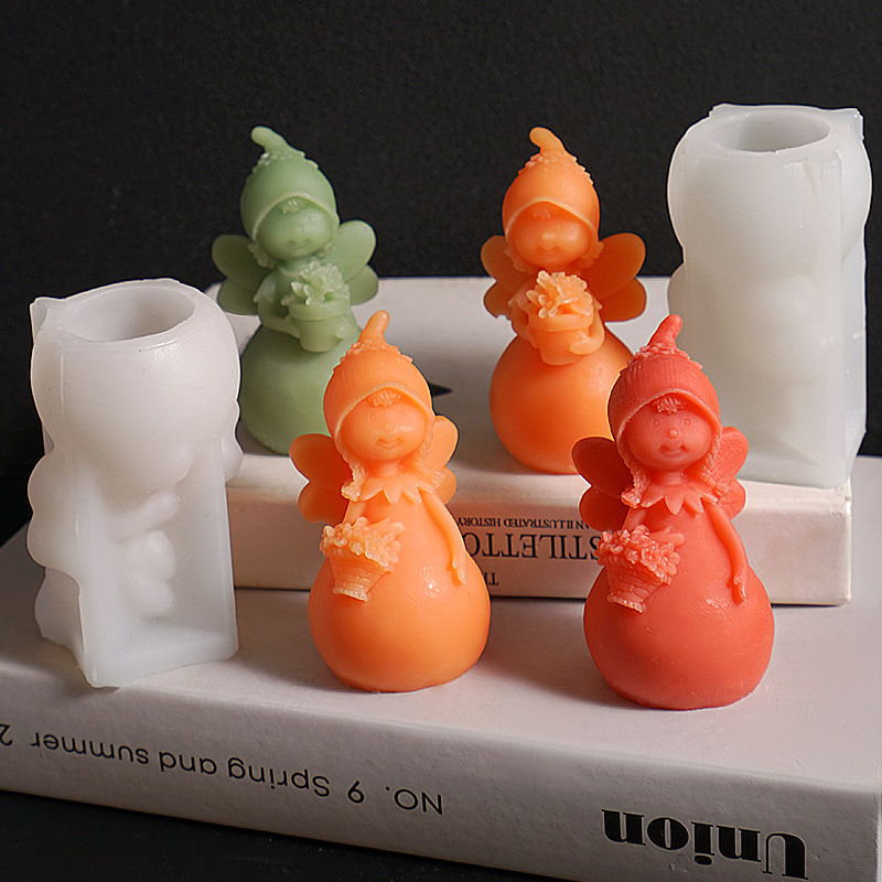 3d bonito fada moldes de silic - Gardening Tools Cute avaliação e preço
