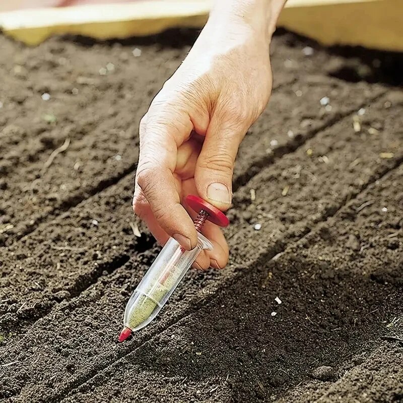 Semeadeira Manual Tipo Seringa - Gardening Tools And Uses avaliação e preço