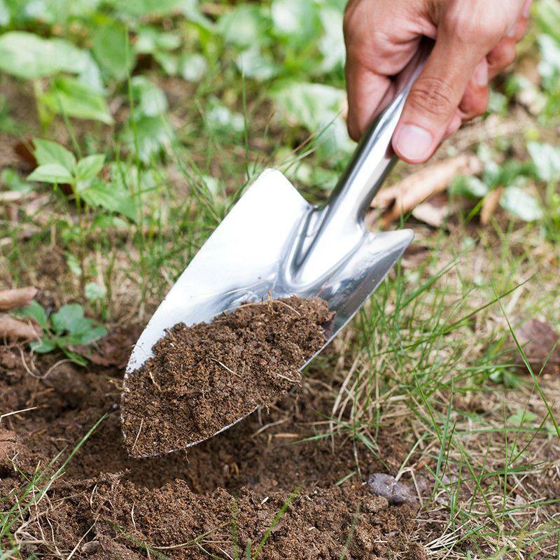 Nova Pá Pequena de Aço Inoxidá - Gardening Tools Spade avaliação e preço