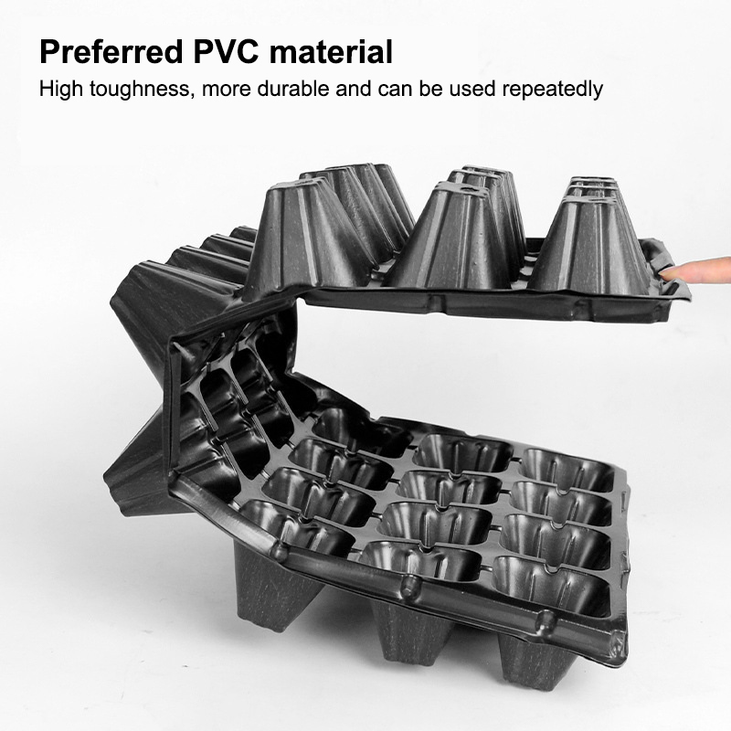 Kit com 10 Bandejas Plásticas  - Seed Starter Trays avaliação e preço