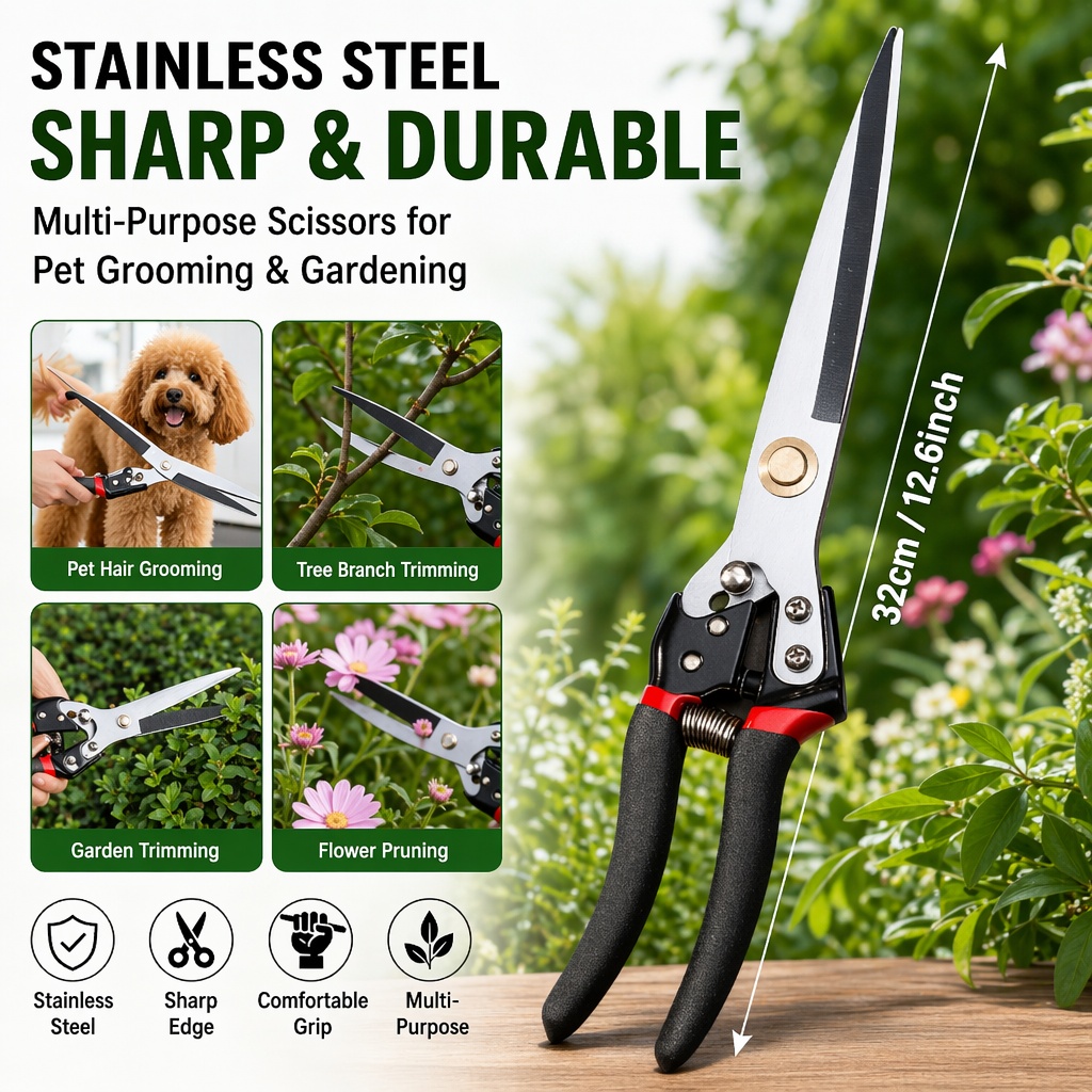 Tesoura Pesada Tesoura para Ov - Gardening Tools To Cut Branches avaliação e preço