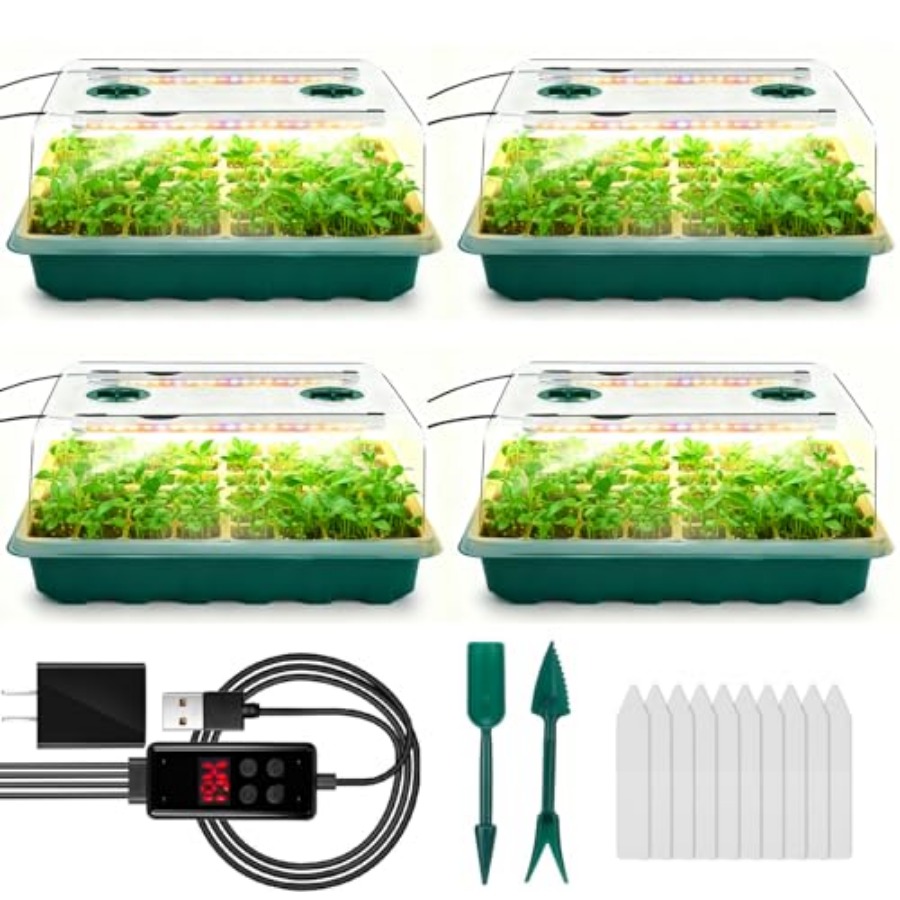 Bandeja de Germinação com Luz  - Seed Starter Trays avaliação e preço
