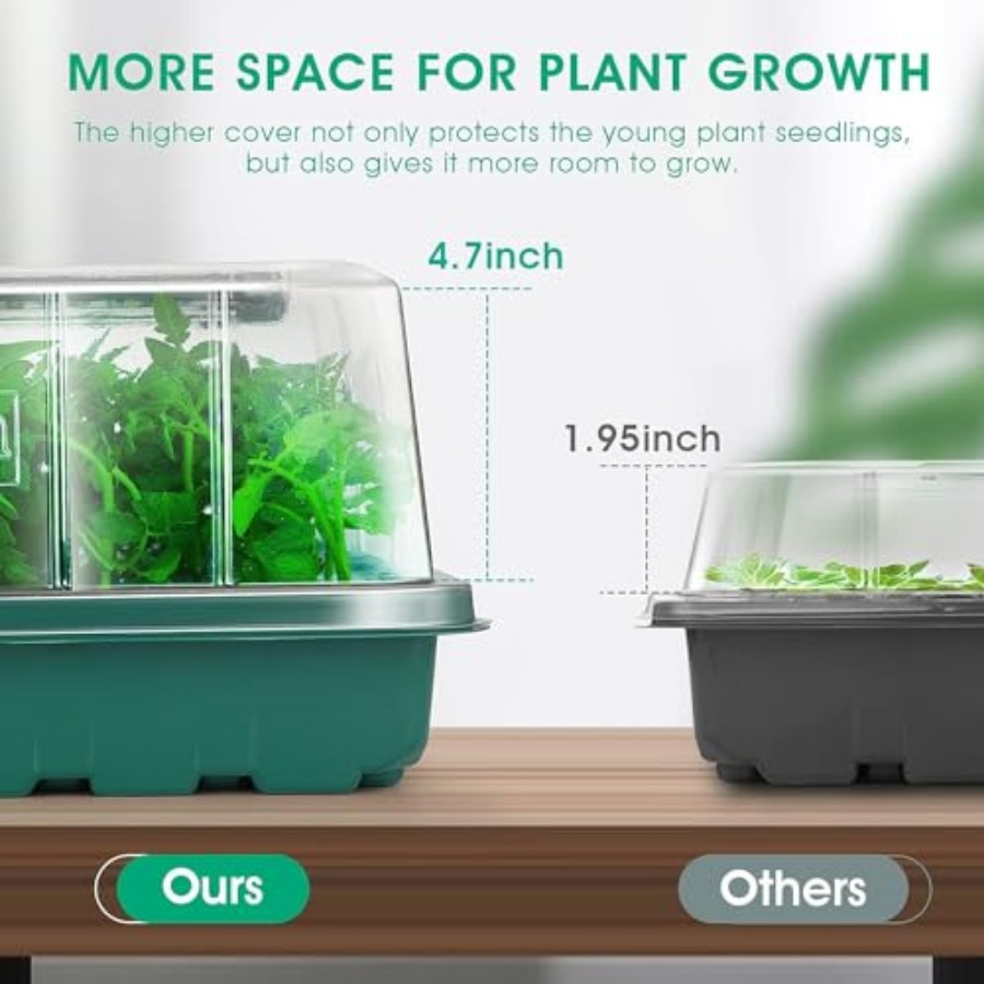Bandeja de Germinação com Luz  - Seed Starter Trays avaliação e preço