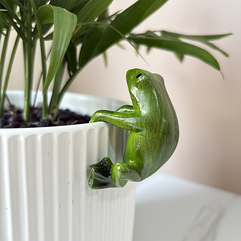 Estátua de Sapo em Resina Mini - Gardening Tools Cute avaliação e preço