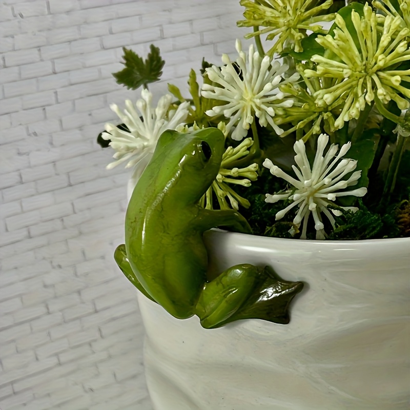 Estátua de Sapo em Resina Mini - Gardening Tools Cute avaliação e preço