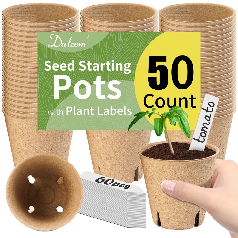 50 Vasos Biodegradáveis para I - Seed Starter Trays avaliação e preço