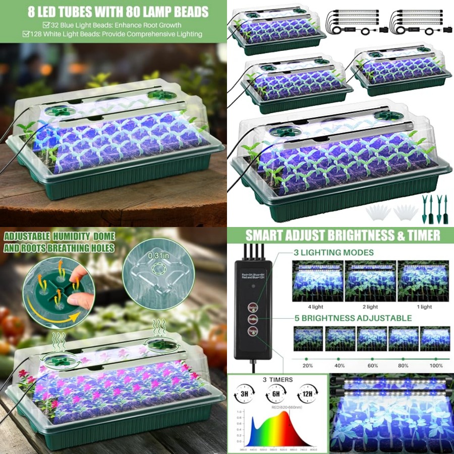 Kit de Iniciação de Sementes c - Seed Starter Trays avaliação e preço