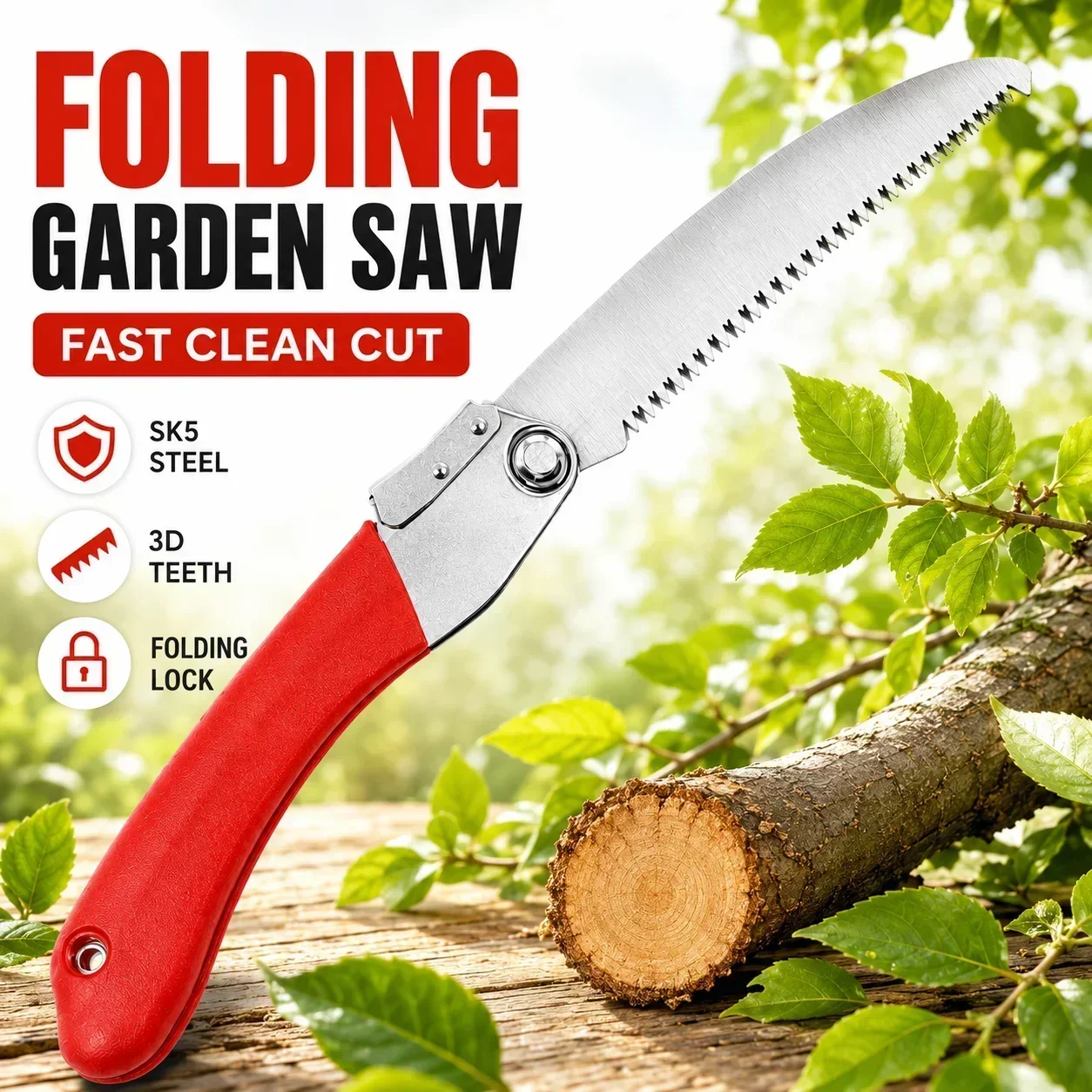 Serra de Poda Dobrável 210mm e - Gardening Tools To Cut Branches avaliação e preço